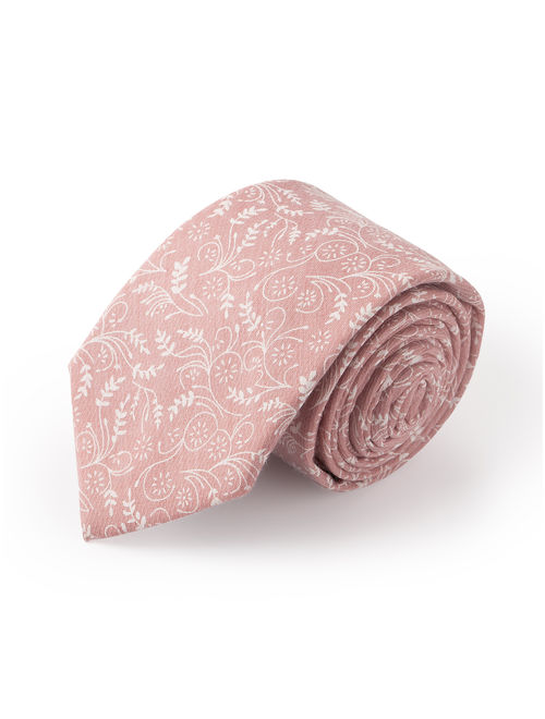 Jacob Alexander Men's Regular Floral Neck Tie