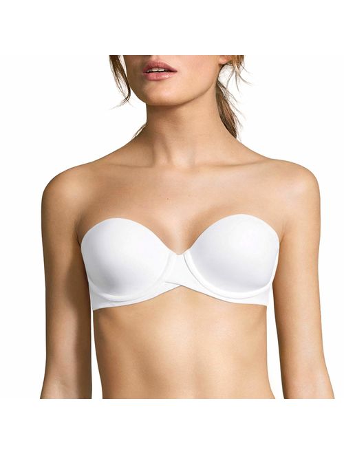Maidenform Sweet Nothings Womens Stay Put Strapless Push Up Underwire Bra, Style SN6990