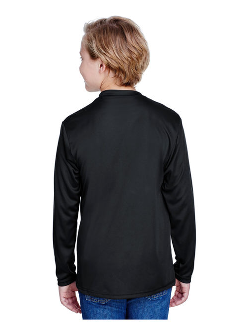 A4 Youth Long Sleeve Cooling Performance Crew Nb3165