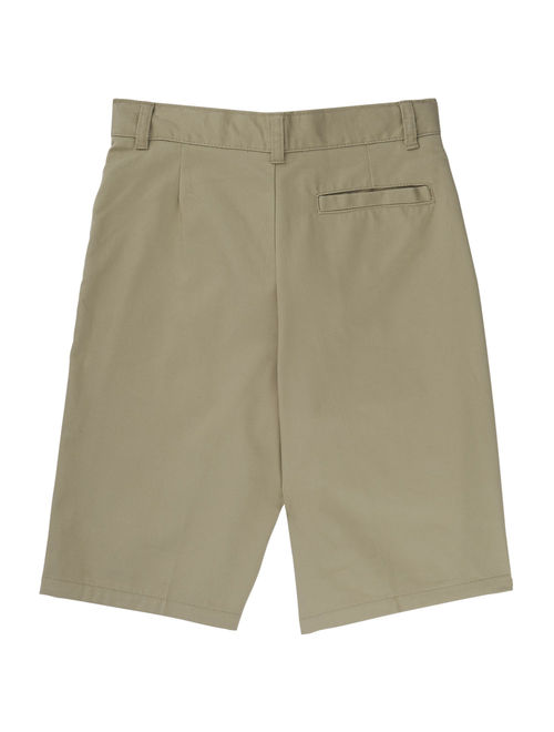 French Toast Boys 4-20 School Uniform Adjustable Waist Twill Flat Front Shorts