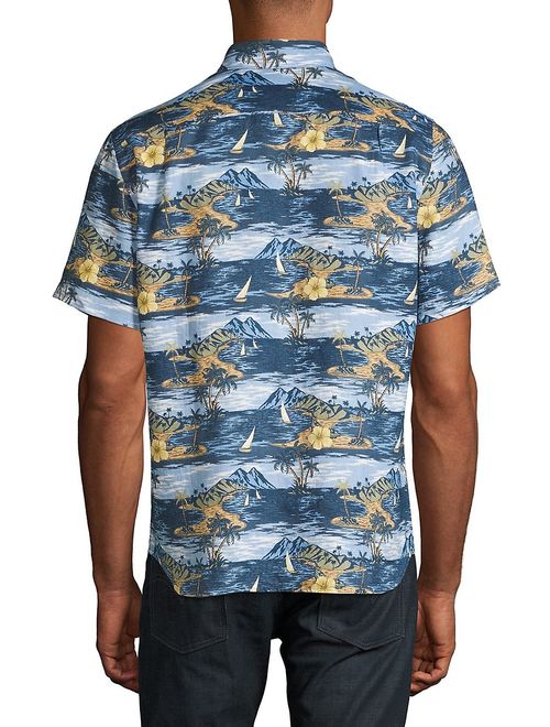 Tropical Island Linen Shirt