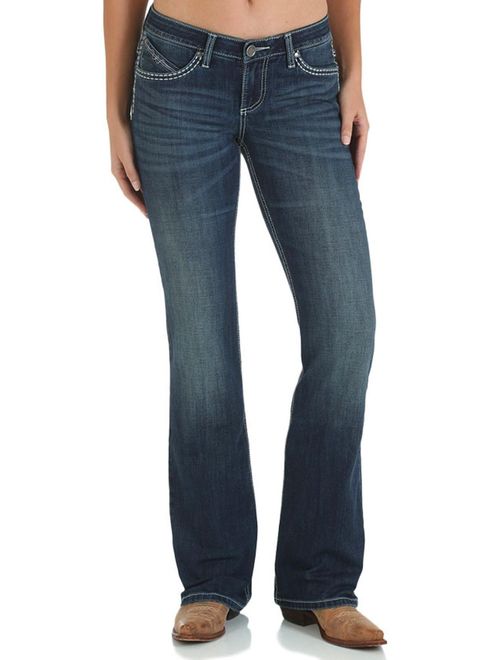 wrangler women's shiloh ultimate riding jeans boot cut - wrs40ta