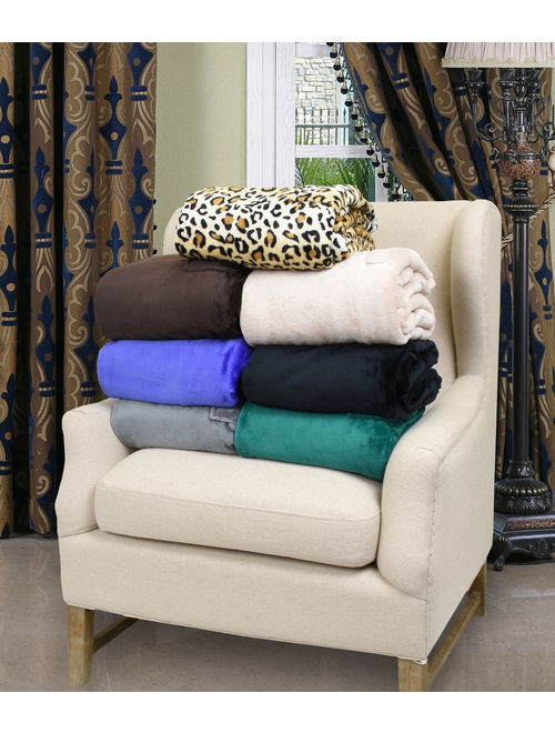 Napa Stylish Microplush Fleece Blanket with Sleeves Soft Home Sofa Throw Robe for Adults