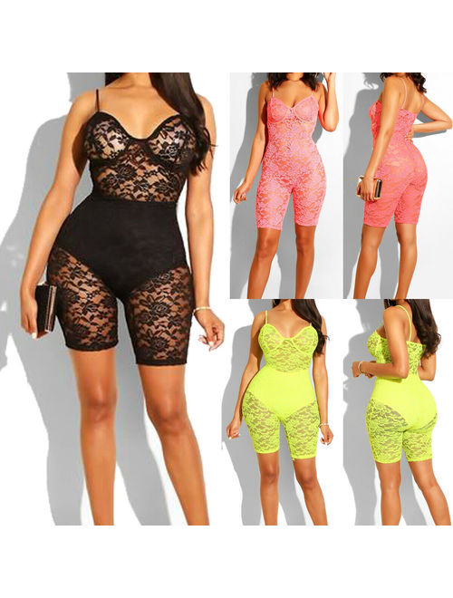 Hirigin Sexy Women Jumpsuit Romper Bodycon Clubwear Party Playsuit Summer Outfits