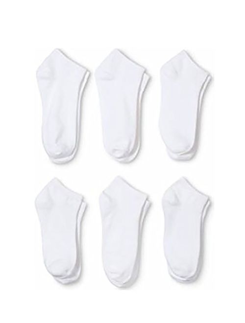 Daily Basic Cotton Ankle Socks Low Cut, No Show Men and Women Socks - 12 Pack