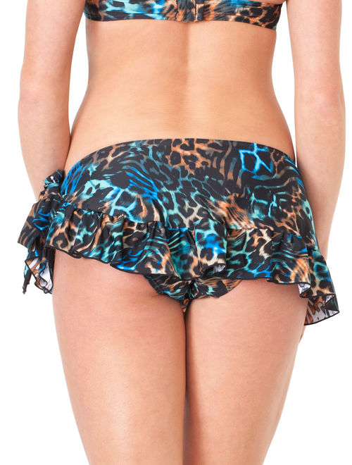 Smart & Sexy Women's Ruffle Skirted Bikini Bottom