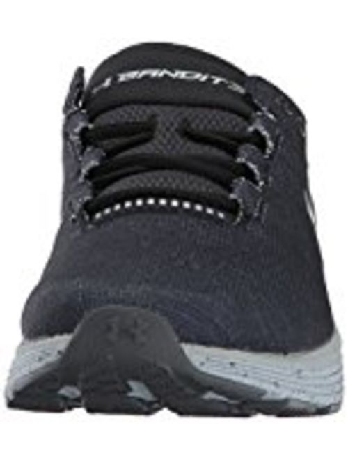 Under Armour Men's Charged Bandit 3, Stealth Gray/Black/Metallic Silver, 9.5 D(M) US