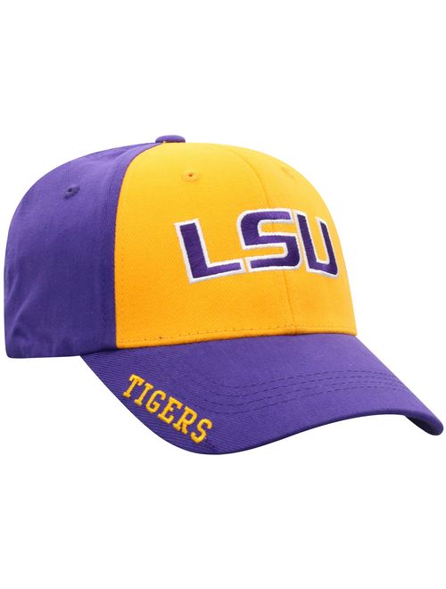 Men's Russell Athletic Gold/Purple LSU Tigers Endless Two-Tone Adjustable Hat - OSFA