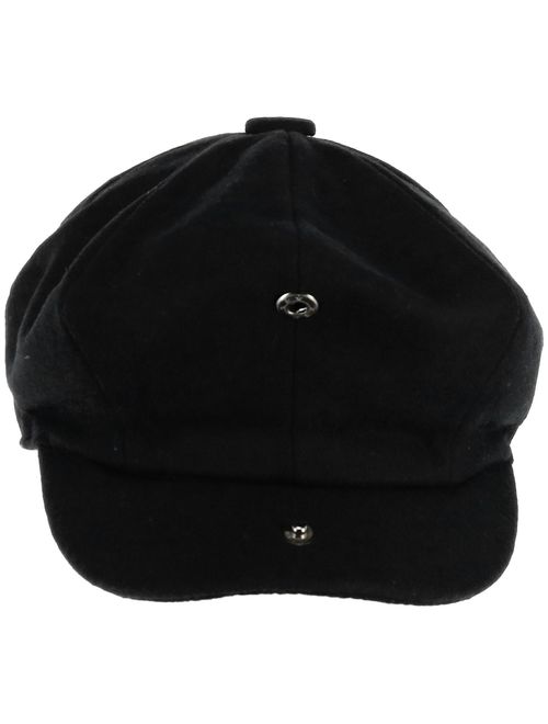 Epoch Hats Company Melton Wool 8 Quarter Newsboy Cap (Men's)