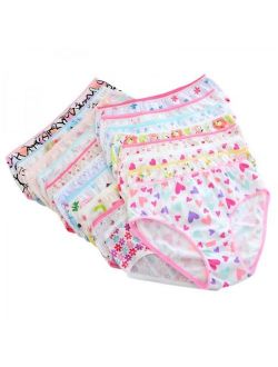 Lavaport 6pcs Baby Kids Girls Underpants Soft Cotton Panties Child Underwear Short Briefs