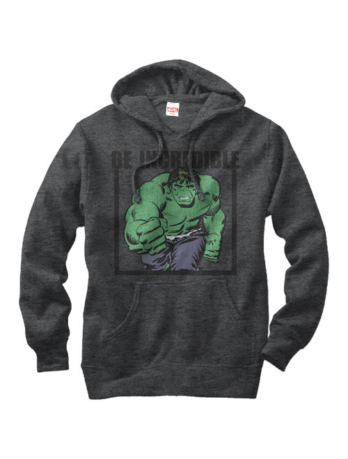 Marvel Men's Hulk Be Incredible Hoodie