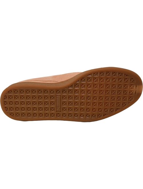 Puma Women's Basket Heart Corduroy Dusty Coral / Ankle-High Fabric Sneaker - 8M