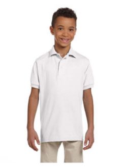 Jerzees Boys School Uniform SpotShield Jersey Polo (Little Boys & Big Boys)