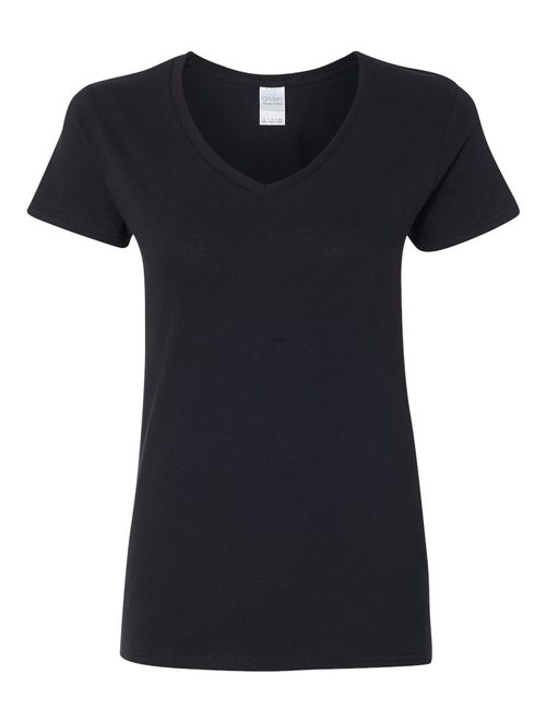 Gildan - Heavy Cotton Womens V-Neck T-Shirt - 5V00L