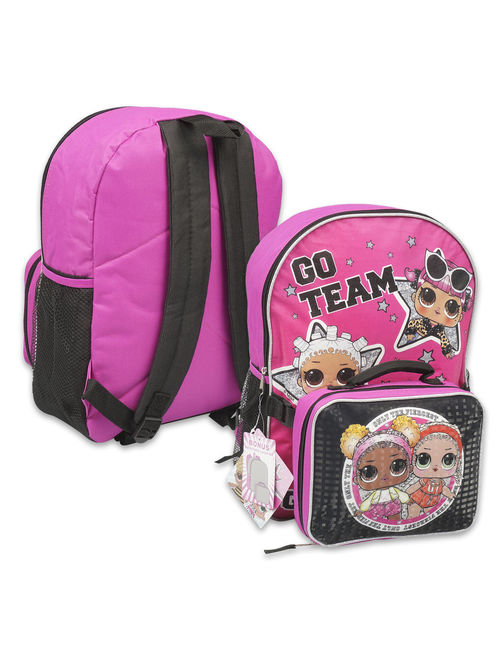 LOL Surprise! Go Team Backpack with Lunch Bag