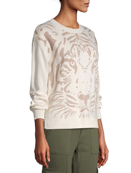 Time and Tru Women's Tiger Sweater