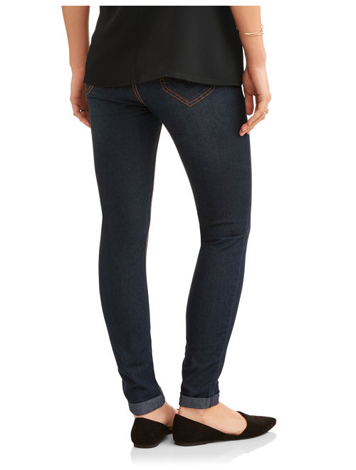 Oh! Mamma Maternity Overbelly Boyfriend Skinny Jean - Available in Plus Sizes