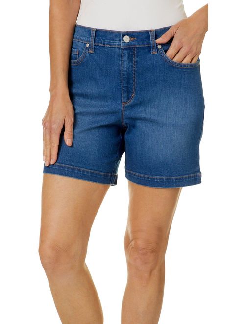 Gloria Vanderbilt Womens Amanda Denim Shorts