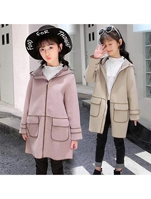 Miss Bei Kids Girls Spring Winter Warm Fur Cartoon Coats Dress Hooded Snowsuit Outerwear Jackets ...