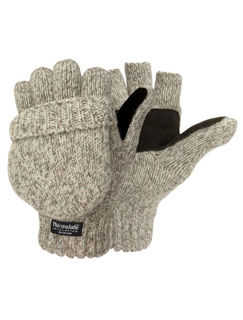 Hot Shot Igloos Men's the Sentry Mittens - Oatmeal - One Size