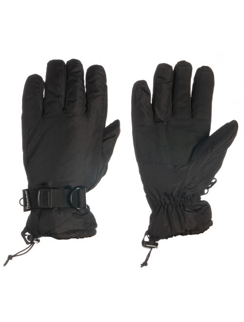 John Bartlett Statements Water Resistant Ski Winter Gloves For Men Insulated Work Gloves Cold Gear