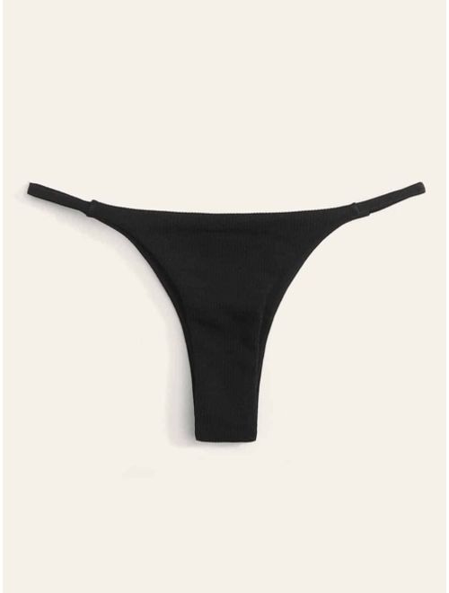 Shein Textured Swimming Panty