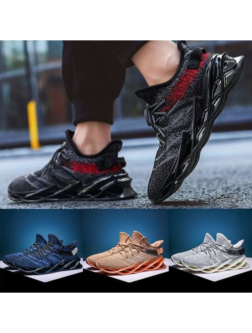 Haforever Men's Lightweight Air Cushion Running Shoes Fashion Walking Shoes Athletic Tennis Sport Sneakers