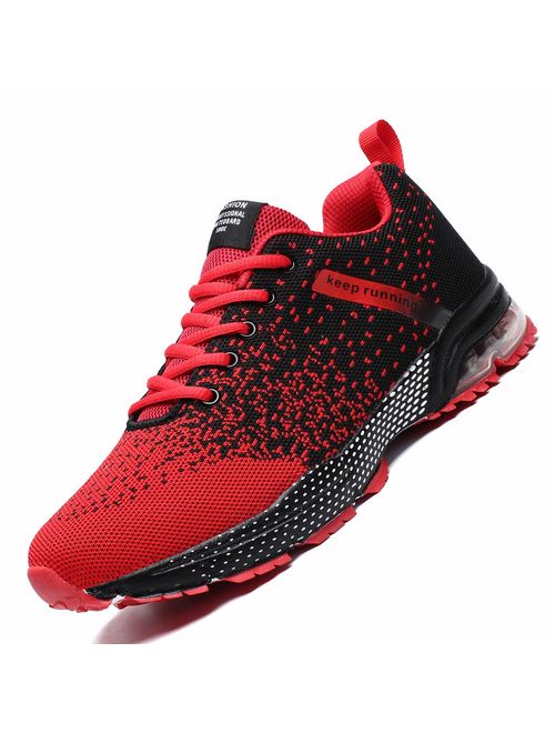 Fashion Mens Sport Air Cushion Outdoors Running Breathable Sneakers Cross Shoes