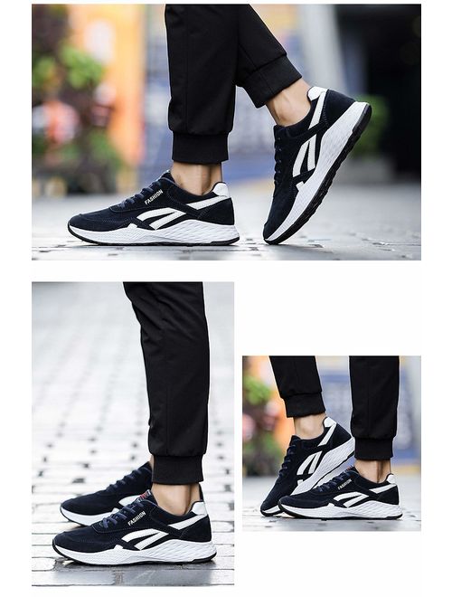 NOMSOCR Men's Casual Sneakers Fashion Lightweight Running Shoes Athletic Walking Gym Shoes