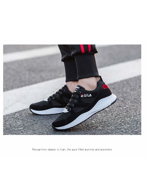 NOMSOCR Men's Casual Sneakers Fashion Lightweight Running Shoes Outdoor Walking Gym Shoes