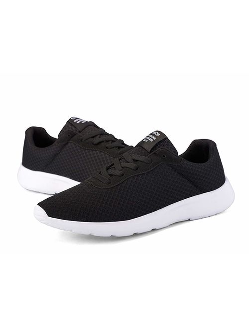 NOMSOCR Men's Casual Sneakers Mesh Breathable Running Shoes Walking Gym Shoes