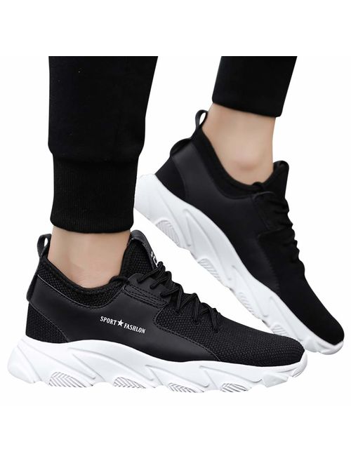 Haforever Men's Running Shoes Air Cushion Fashion Breathable Sneakers Lightweight Tennis Sport Casual Walking Athletic for Men Outdoor