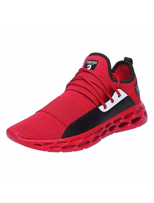 Haforever Men's Running Shoes Trail Fashion Sneakers Tennis Sports Casual Walking Athletic Fitness Indoor and Outdoor Shoes