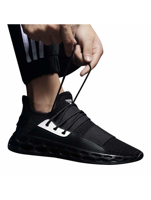 Haforever Men's Running Shoes Trail Fashion Sneakers Tennis Sports Casual Walking Athletic Fitness Indoor and Outdoor Shoes