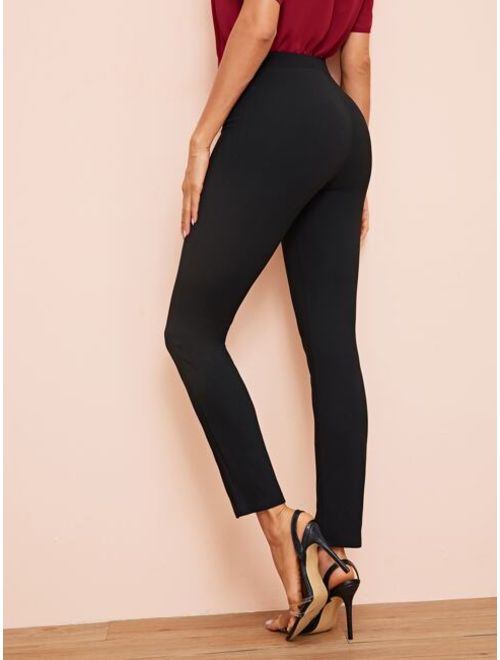 Shein Split Hem Cigarette Pants