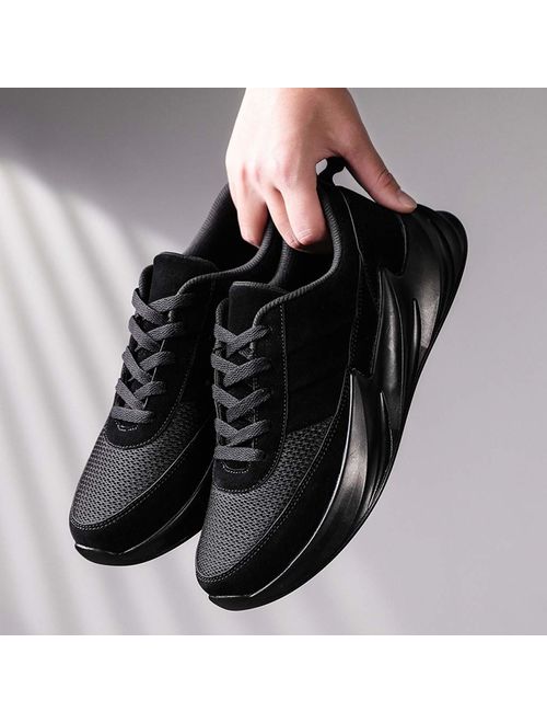 VonVonCo Fashion Men's Mesh Breathable Lightweight Sports Shoes Non-Slip Running Shoes