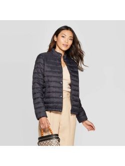 Women's Short Quilted Puffer Jacket - A New Day™