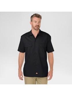 Men's Big and Tall Original Fit Short Sleeve Twill Work Shirt