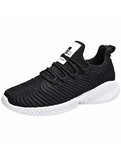 Haforever Men's Breathable Walking Slip on Casual Fashion Sneakers Tennis Running Shoes