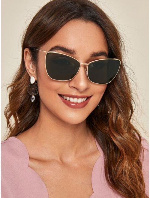 Shein Metal Frame Sunglasses