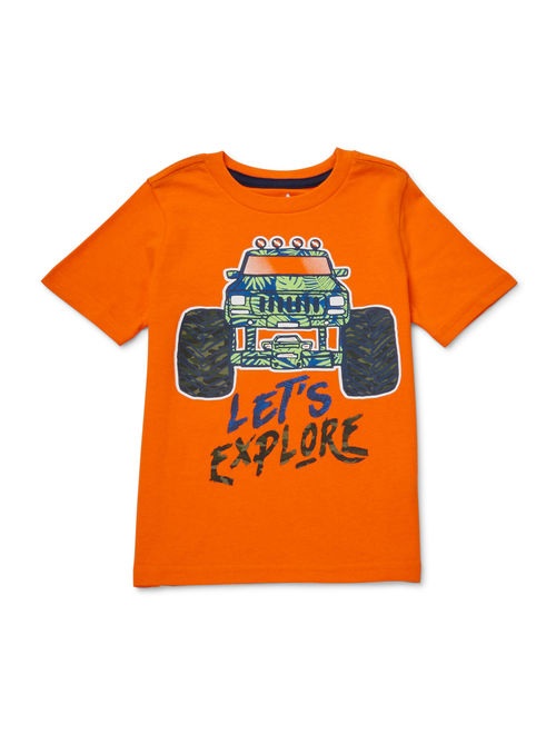 365 Kids from Garanimals Boys 4-10 Mix & Match Cars T-Shirt 3-Piece Multipack