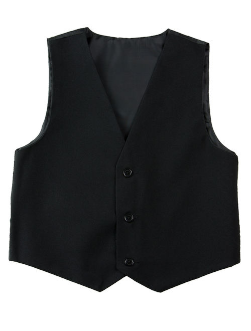 Spring Notion Boys' Modern Fit Dress Suit Set Black