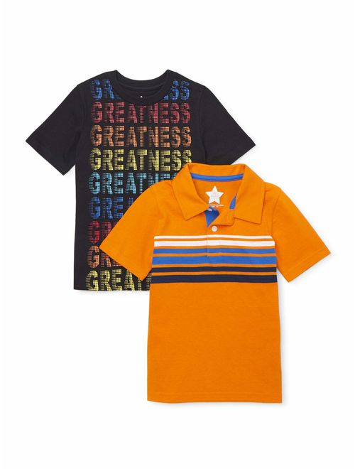 365 Kids from Garanimals Boys 4-10 Mix & Match Greatness T-Shirt 2-Piece Multipack