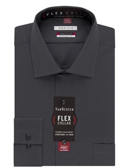 Flex Regular Fit Solid Long Sleeve Dress Shirt