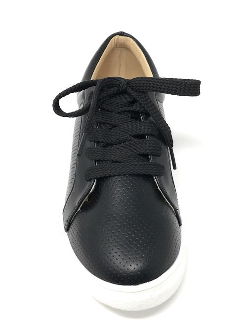 Forever Young Women's Perforated Lace up Sneakers