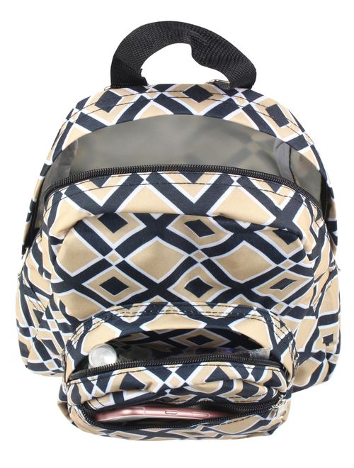 Zodaca Stylish Kids Small Travel Backpack Girls Boys Schoolbag Children's Bookbag Lunch Bag