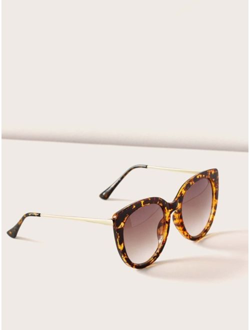 Shein Tortoiseshell Pattern Sunglasses