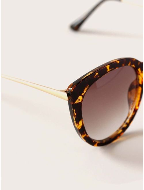Shein Tortoiseshell Pattern Sunglasses