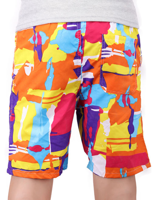 LELINTA Mens Fashion Swim Trunks Swimming Board Shorts Swim Shorts Trunks Swimwear Casual Beach Underpants Up To Size 4XL