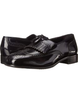 men's lexington kilty tassel loafer,black,10 d